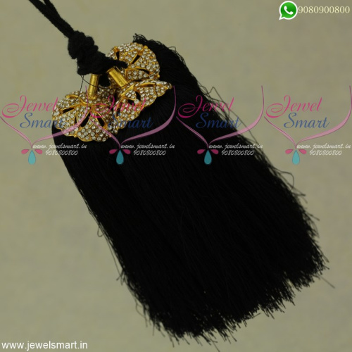 Silk Thread Artificial Jewellery Bridal Accessories for Hair Jadai Kunjalam Online JK22102