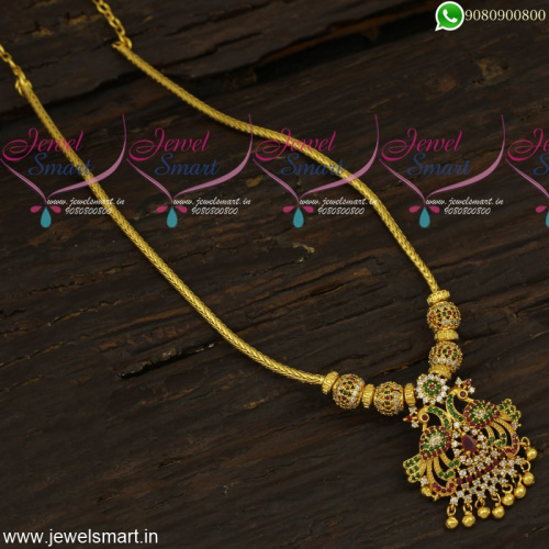 Simply Amazing Gold Necklace Designs Ideas With Kodi Chain Stone Balls 