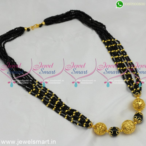 Style Statement Beaded Jewellery 8 Strands Crystal Mangalsutra M25062