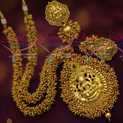 NL7427 Temple Jewellery Antique Nagas Gundla Mala Latest Fashion Buy Online