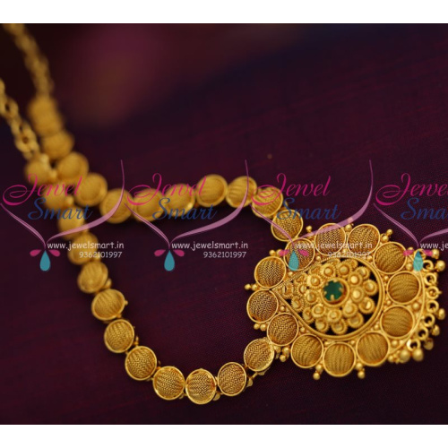 NL8123 Latest Bubble Net Design Imitation Gold Plated Haram Long Jewellery Online