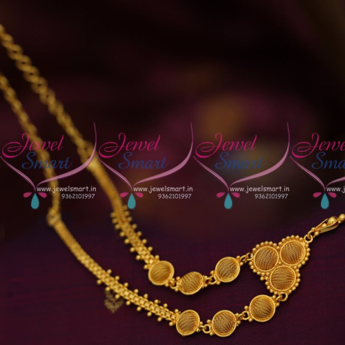NL8126 Simple Design Low Price Imitation Short Necklace South Indian Jewellery