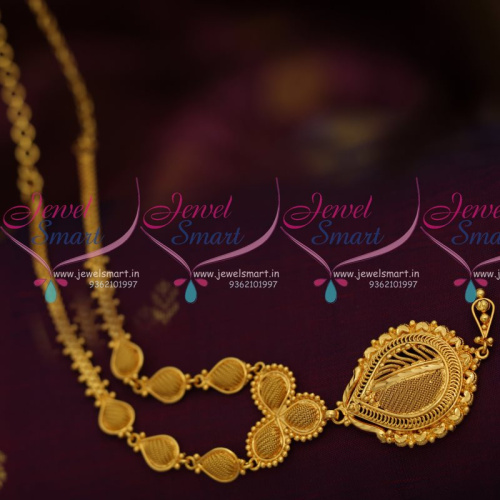 NL8128 Simple Design Low Price Imitation Short Necklace South Indian Jewellery