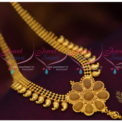 NL8021 South Indian Mango Design Attigai Low Price Imitation Jewellery Online