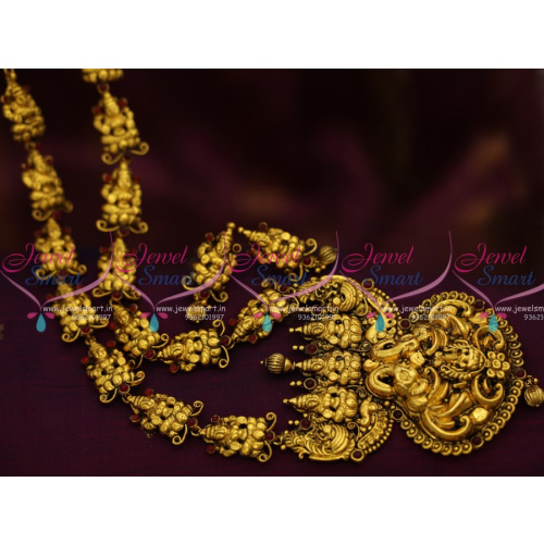 NL8342 Antique Gold Plated Traditional Gold Design Nagas Jewellery Haram Long Necklace Lowest Price Special 2016 Offer