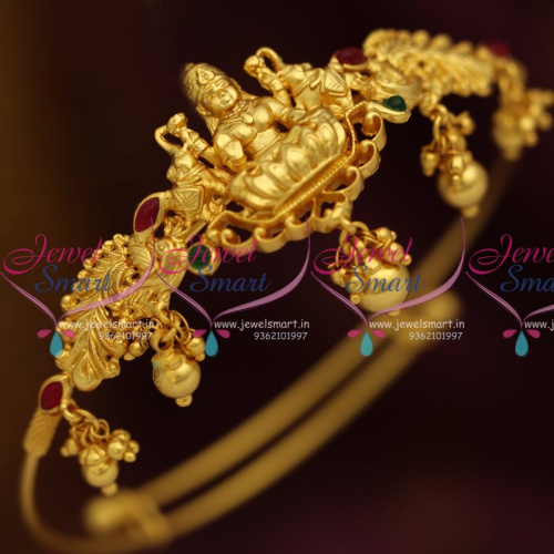 AR8204 Gajalakshmi Temple South Traditional Jewellery Nakshi Nagas Vanki Bajuband Online