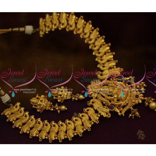NL9550 Temple Nakshi One Gram Gold Plated South Indian Jewellery Collections