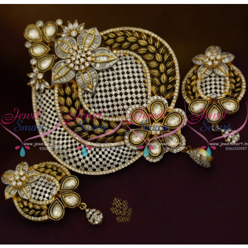 PS8814 Latest Designer Jewellery Kundan Big Pendant Antique Imitation Collections Online
