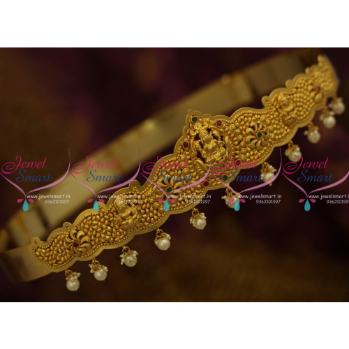 H9737 Temple Wedding Jewellery Bridal Oddiyanam Vaddanam South Indian Collections
