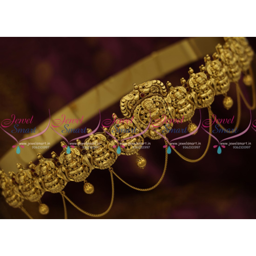 H9826 Antique South Indian 32 to 38 Inches Oddiayanam Gold Design Vaddanam Jewellery Buy Online