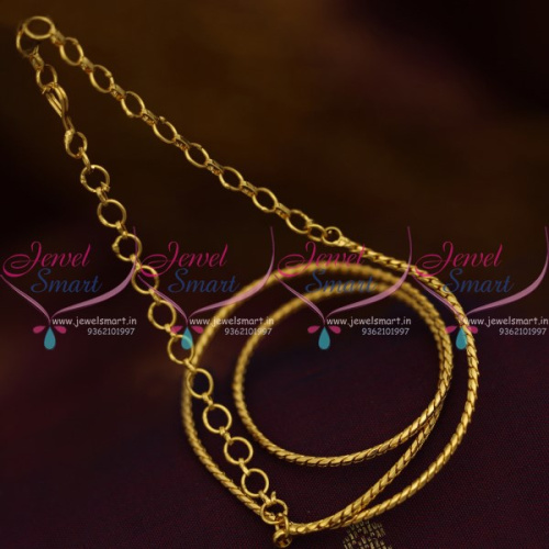 C10274 Latest Design 2 mm Short 14 Inches Chain Back Adjustable Rings Suitable Pendant Sets Casual Wear Jewellery