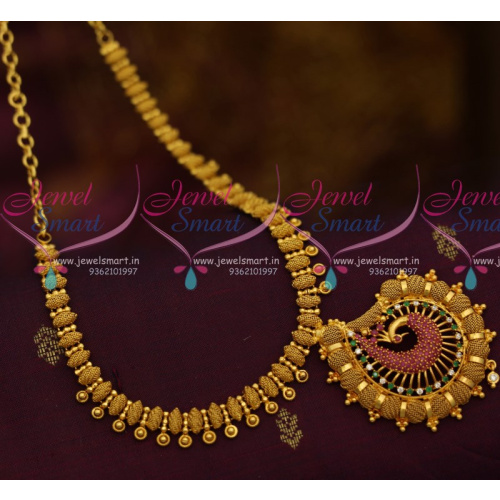 NL10576 South Indian Designer Low Price Fashion Jewellery Necklace Set Shop Online