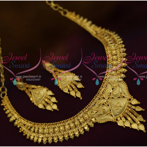 NL10696 Simple Casting Design Low Price Fashion Jewellery Short NecklaceDesigns Shop Online