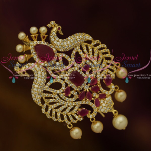 H10968 AD Stones Imitation Hair Accessory Choti Bridal Decoration Collections Online