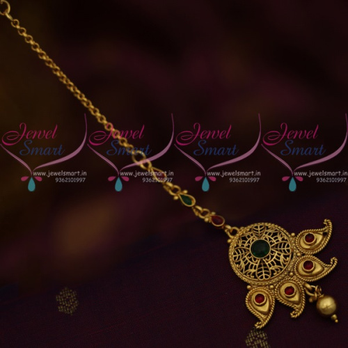 Papidi Billa Online Low Price Appealing Maang Tikka Kemp Antique Jewellery