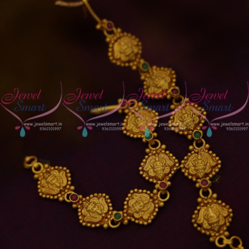 EC11106 Nakshi Jewellery Temple Nagas Matching Mattal South Indian Bridal Ornaments
