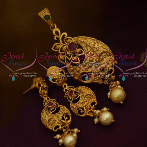PS10966 Matte Gold Plated Price Imitation Latest Jewellery Designs Online