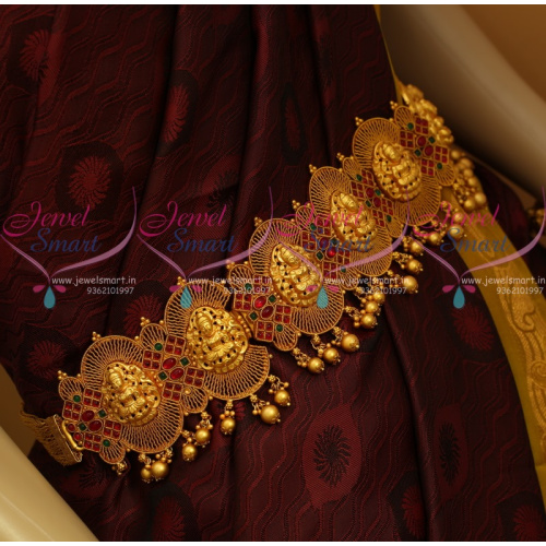 H11052 Temple Jewellery Nagas Vaddanam Belt Handmade Bridal Designs Shop Online