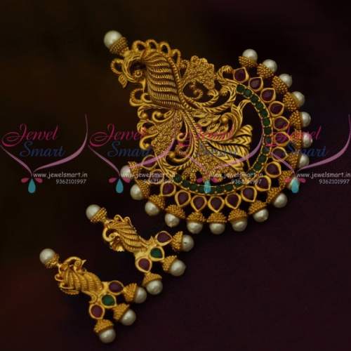 PS10961 Intricate Work Latest Matte Gold Fashion Jewellery Designs Small Earrings Online