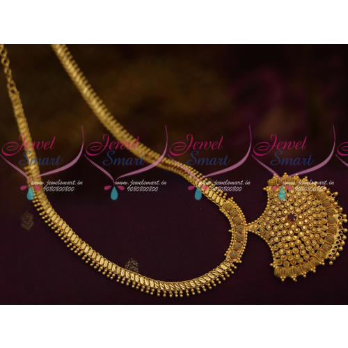 NL7981 Beads Design Flat Chain Spiral Pendant Gold Plated Haram Low Price Imitation Jewellery