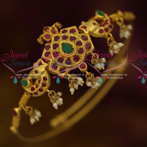AR11241 South Indian Jewellery BajuBand One Gram Gold Plated Imitation Collections Online