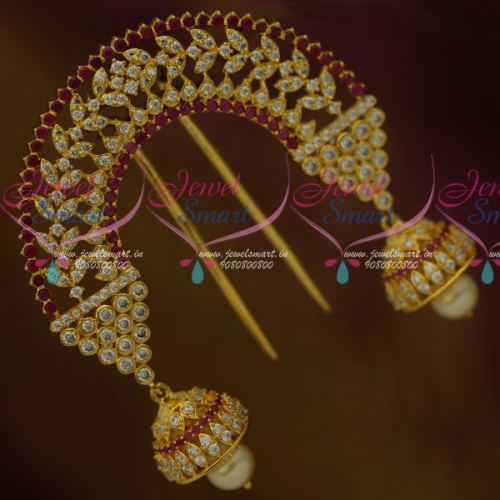 H11561 AD Ruby Jewellery Hair Accessory Rakodi Fancy Imitation Ornaments For Women Online