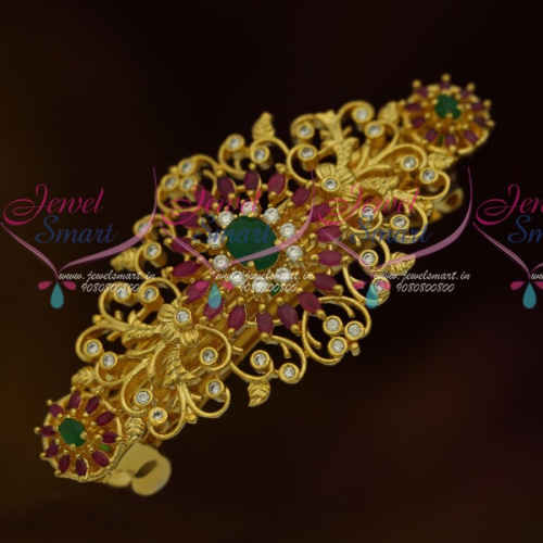 H11509 AD Fashion Jewellery Gold Plated Multi Colour Hair Clip Women's Accessory Buy Online