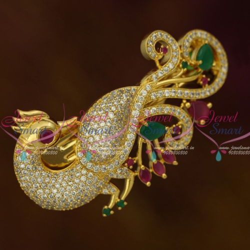 H12369 AD Fashion Jewellery Peacock Centre Hair Clip Women's Matching Accessory Buy Online