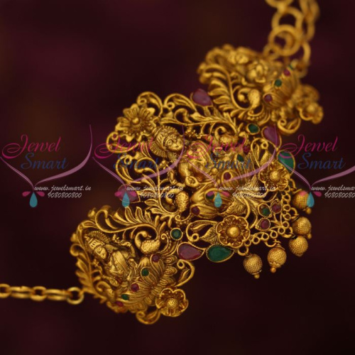 AR12626 Temple Traditional South Indian Nakshi Jewelry Chain Vanki Baju Band Latest Bridal Collections Shop Online