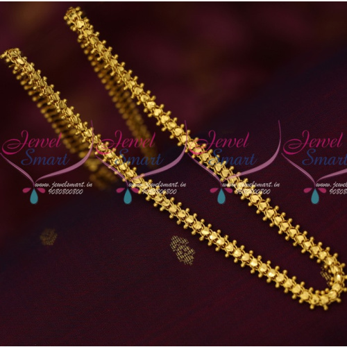 C13929 7 MM Wide Daily Wear Artificial Jewelry South Indian Chains Shop Online