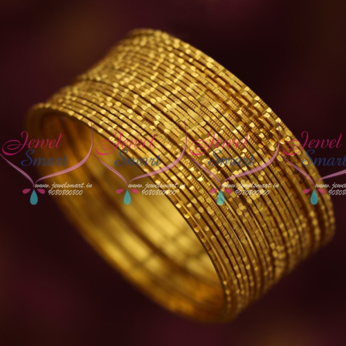 B14611 Thin Delicate 24 Pieces Bangles Set Daily Wear Jewellery Low Price Shop Online