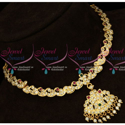 NL14774 South Indian Traditional Concept Imitation Handmade Attiga Jewelry Online