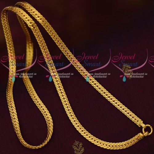 C16824 Artificial Jewellery Daily Wear Fancy Design Gold Model Chains Online