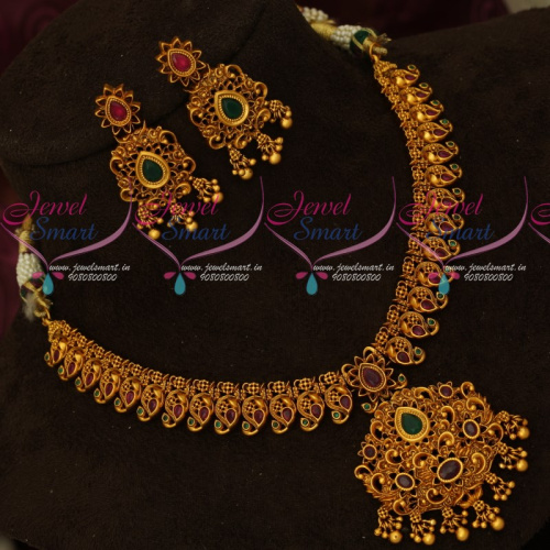 NL16982 Mango Floral Design Gold Finish Fashion Jewellery Latest Designs Online
