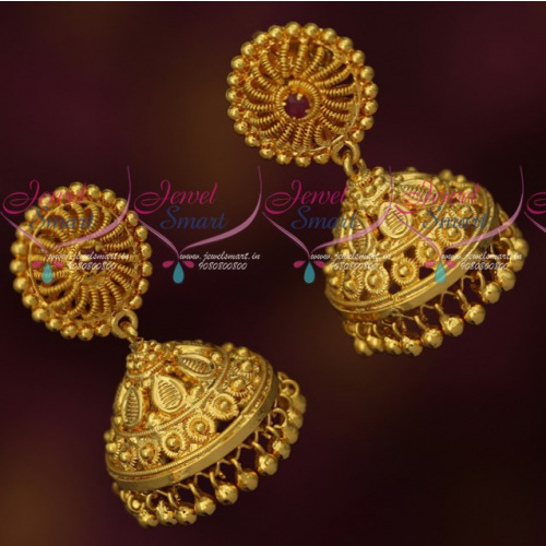 New jhumka cheap design gold 2018