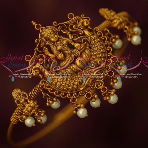 AR18248 Antique Temple Bridal Jewellery String Vanki Latest Traditional Designs Online