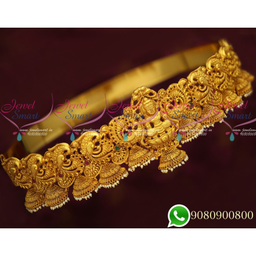 H19295 Temple Jewellery Bridal Oddiyanam Vaddanam Latest Traditional South Indian Hip Chains