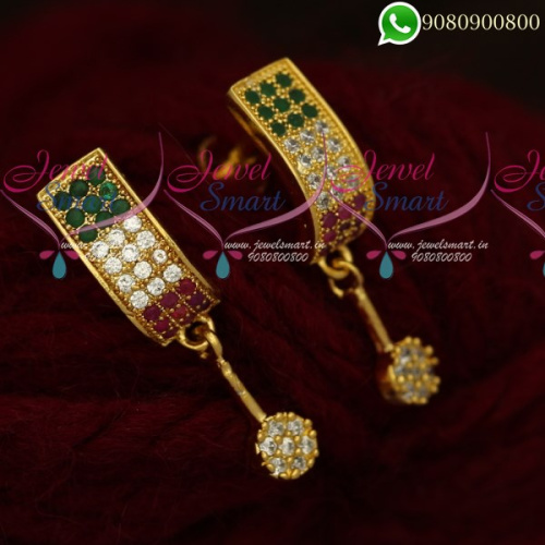 Earrings For Girls Gold Plated Fashion Jewellery Designs ER19860