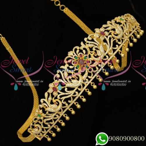 Hip Chains Gold Plated Bridal Jewellery Designs Latest Online H19811