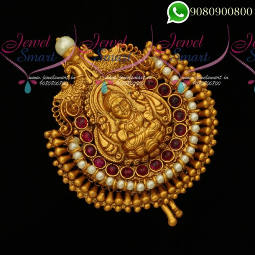 Temple Jewellery Jada Billa South Indian Traditional Designs H19815