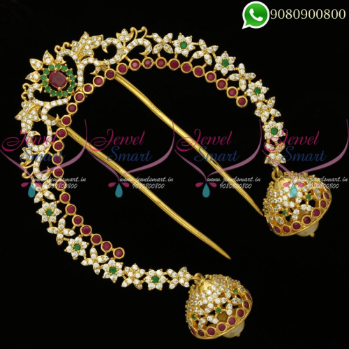 Jadabilla Rakodi Wedding Jewellery American Diamond Stones H20010