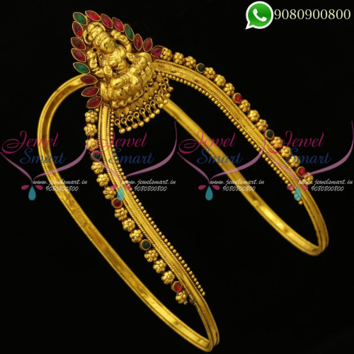 Wedding Jewellery Temple Lakshmi Vanki Bridal Imitation Designs V19986