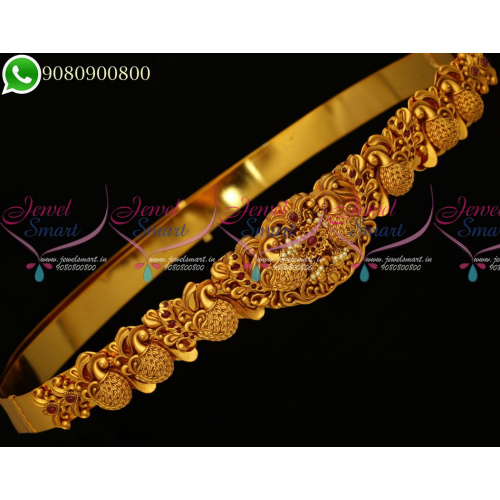 Bridal Jewellery Peacock Vaddanam Waist Belt Traditional Designs Online H20170
