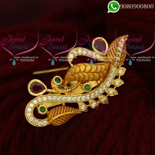 Saree Pins Gold Plated Jewellery Latest Designs online SP20392