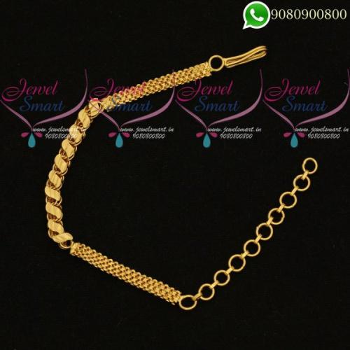 Simple Design Chain Bracelet Low Price Daily Wear Jewellery Online B20381