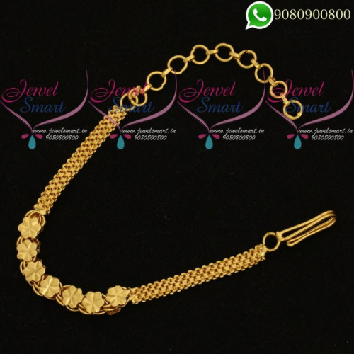 Simple Design Chain Adjustable Bracelet Low Price Daily Wear Jewellery Online B20382