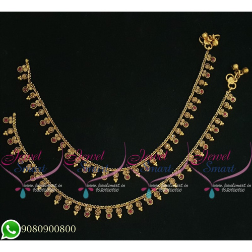 Anklets Low Price Antique Fancy Design Artificial Jewellery A20159R