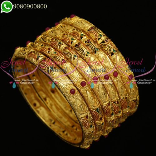 One Gram Gold Jewellery Bangles Latest Imitation Collection Online 20478