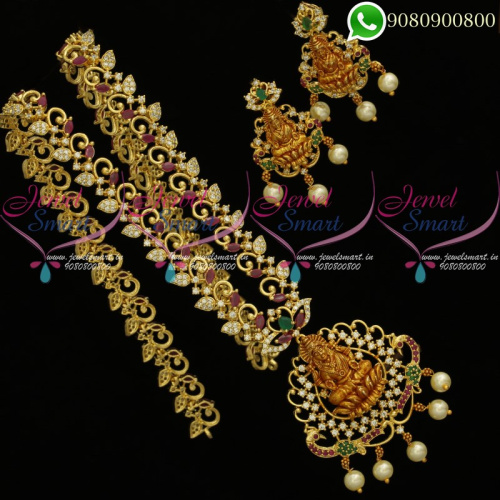 Temple Jewellery Long Necklace Gold Plated Traditional Imitation NL20467
