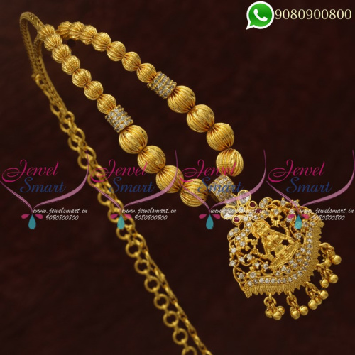 Temple Jewellery South Indian Designs Latest Traditional Collections NL20739